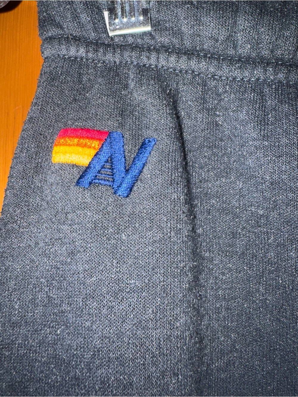 Aviator Nation Bolt Sweatpants in Charcoal size Medium - Picture 7 of 7